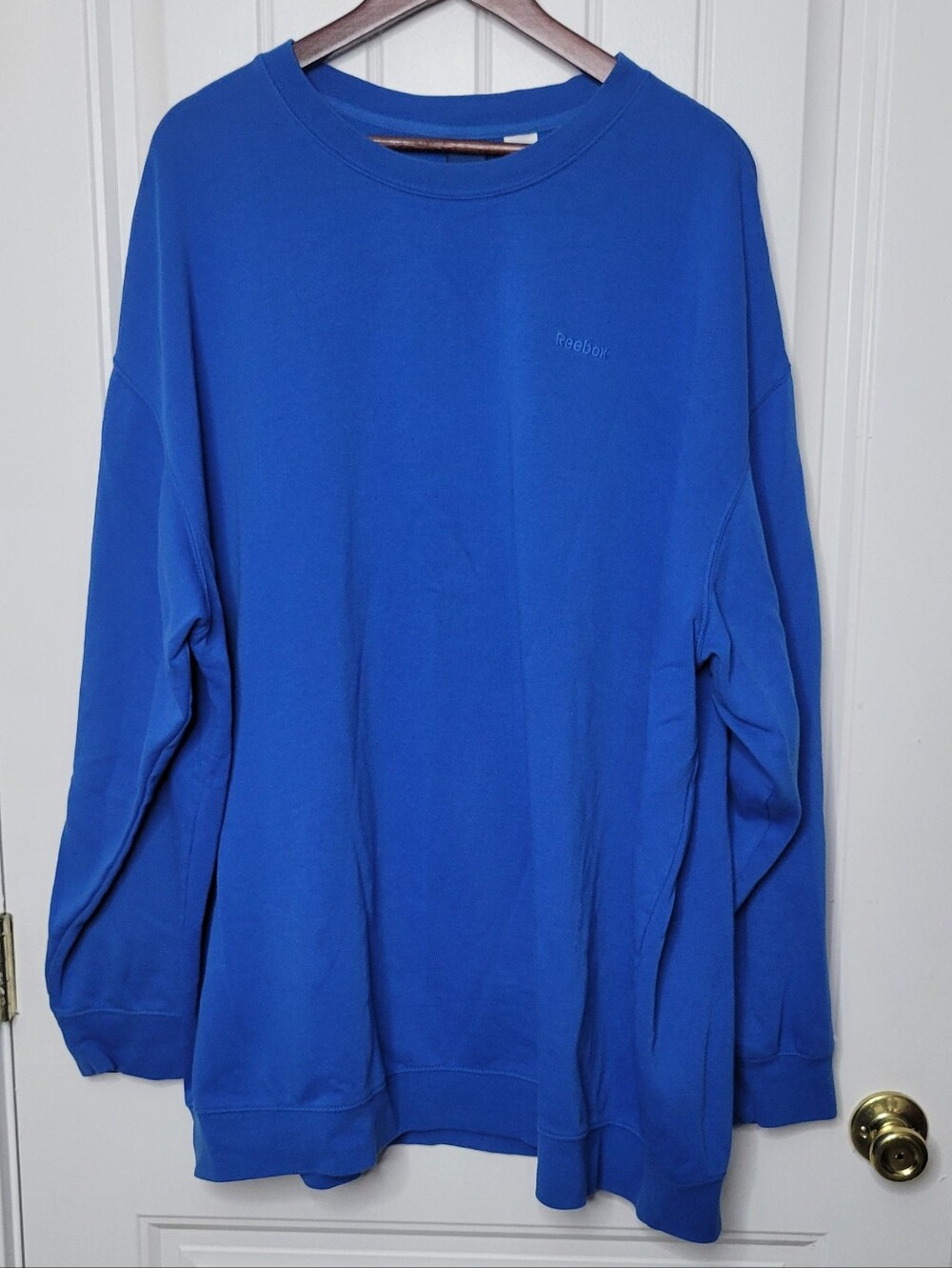 Reebok Men's Blue Crewneck Sweater